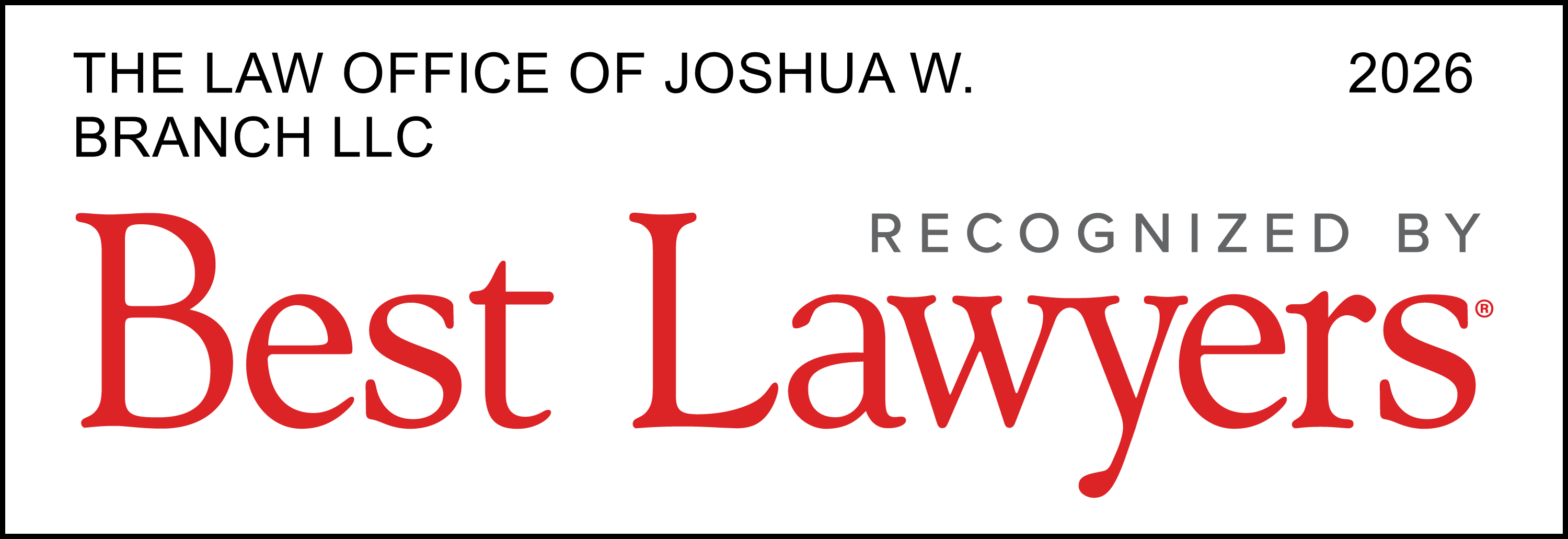 Best Lawyers 2026
