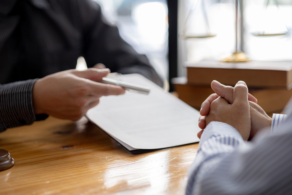 Client,Was,Listening,To,A,Lawyer,Advising,On,An,Embezzlement